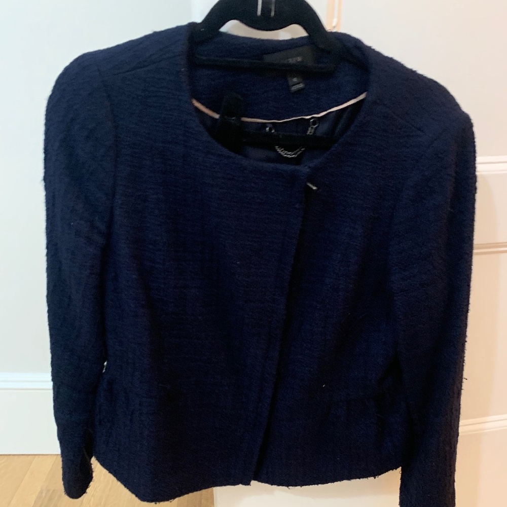 J. Crew Navy Blue Blazer